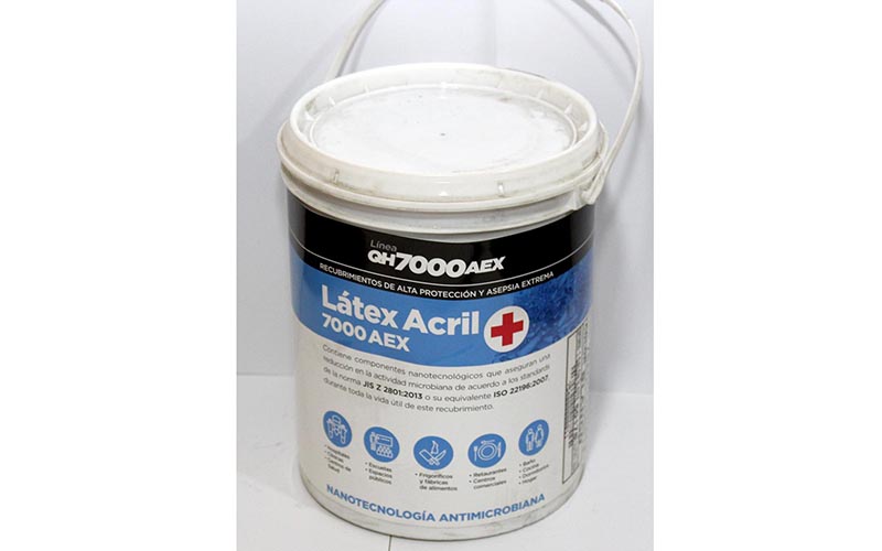 Latex Acrilico antimicrobios
